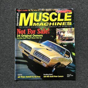 OCTOBER 2006 HEMMINGS MUSCLE MACHINES MAGAZINE #37, 1969 PONTIAC GTO, TORINO GT